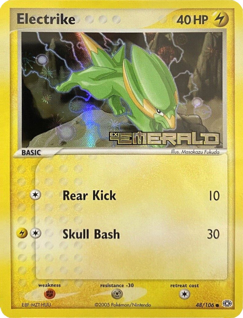Electrike (48/106) (Stamped) [EX: Emerald] | Good Games Cannington