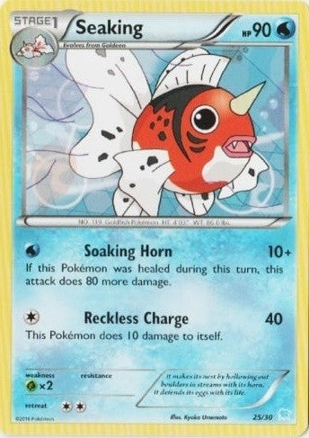 Seaking (25/30) [XY: Trainer Kit 3 - Suicune] | Good Games Cannington