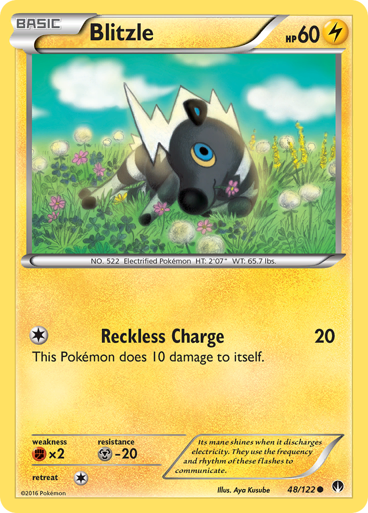 Blitzle (48/122) [XY: BREAKpoint] | Good Games Cannington