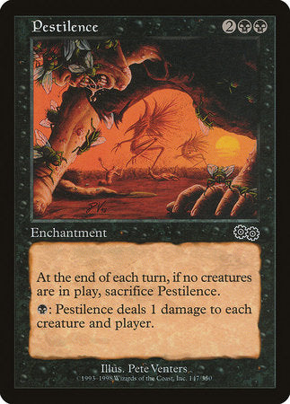 Pestilence [Urza's Saga] | Good Games Cannington