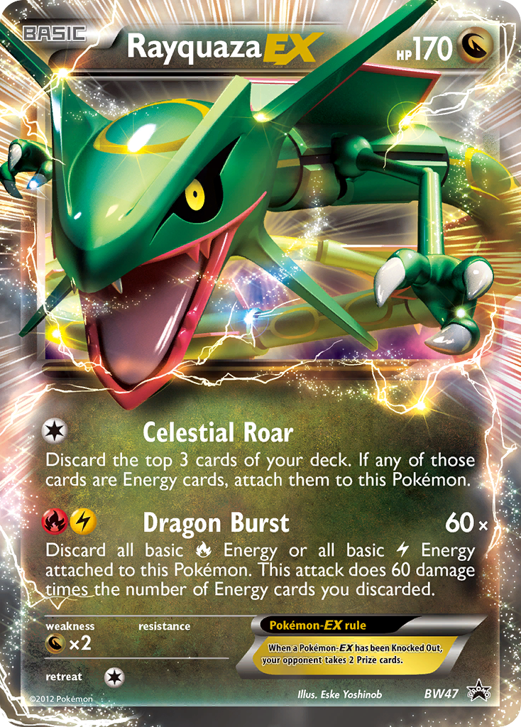 Rayquaza EX (BW47) [Black & White: Black Star Promos] | Good Games Cannington