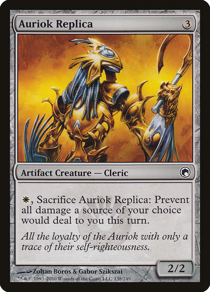 Auriok Replica [Scars of Mirrodin] | Good Games Cannington
