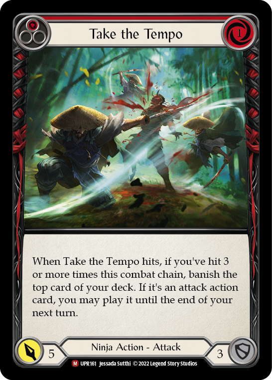 Take the Tempo [UPR161] (Uprising)  Rainbow Foil | Good Games Cannington
