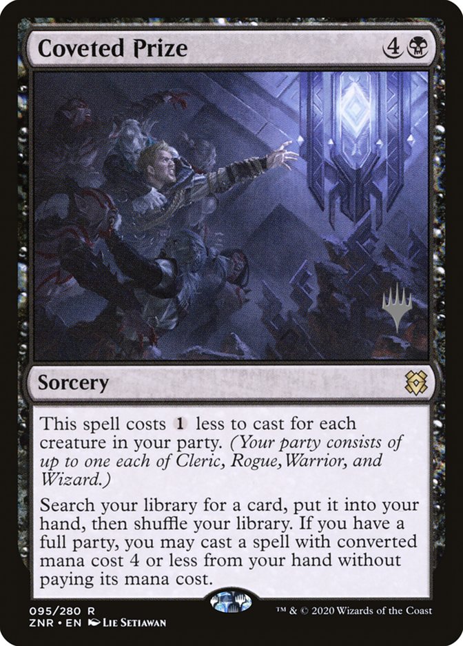 Coveted Prize (Promo Pack) [Zendikar Rising Promos] | Good Games Cannington