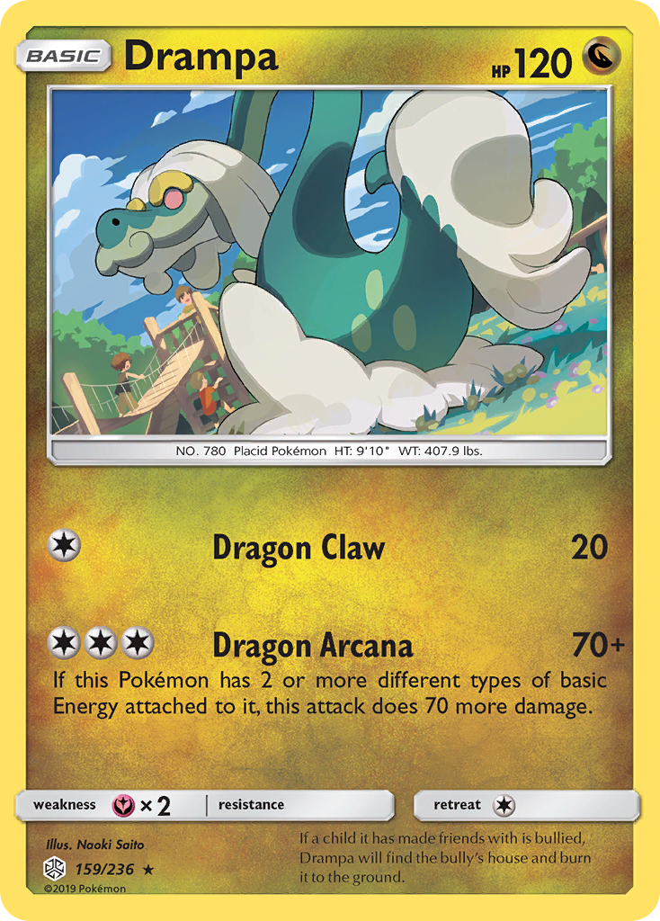 Drampa (159/236) [Sun & Moon: Cosmic Eclipse] | Good Games Cannington