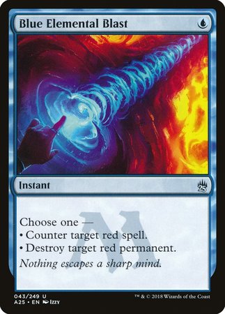 Blue Elemental Blast [Masters 25] | Good Games Cannington