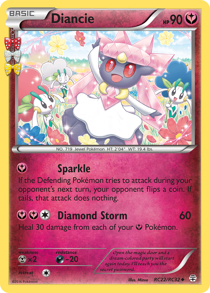 Diancie (RC22/RC32) [XY: Generations] | Good Games Cannington