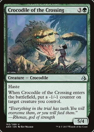 Crocodile of the Crossing [Amonkhet] | Good Games Cannington