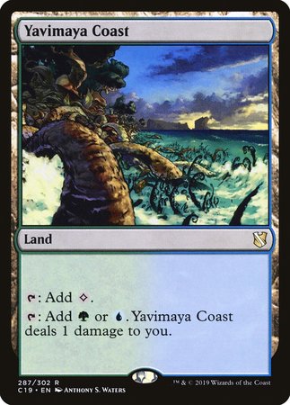 Yavimaya Coast [Commander 2019] | Good Games Cannington