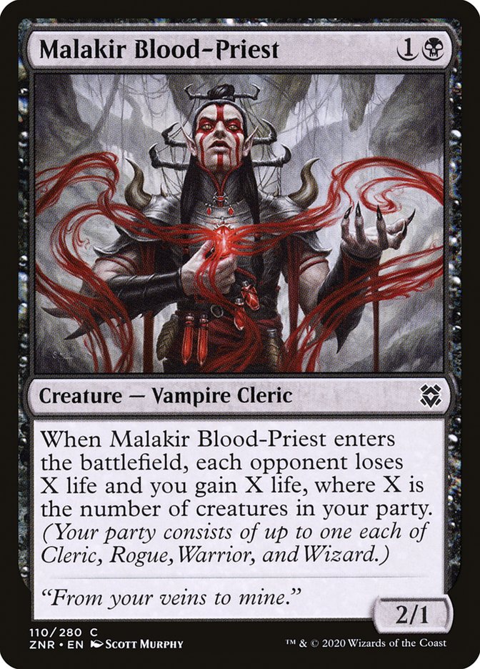 Malakir Blood-Priest [Zendikar Rising] | Good Games Cannington