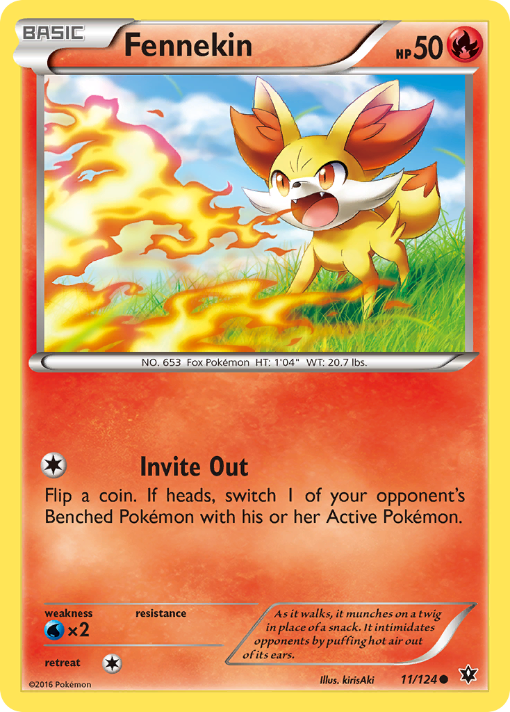 Fennekin (11/124) [XY: Fates Collide] | Good Games Cannington