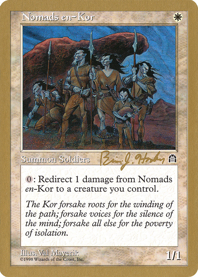 Nomads en-Kor (Brian Hacker) [World Championship Decks 1998] | Good Games Cannington