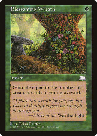 Blossoming Wreath [Weatherlight] | Good Games Cannington