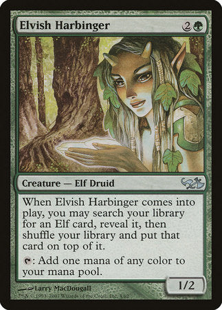 Elvish Harbinger [Duel Decks: Elves vs. Goblins] | Good Games Cannington