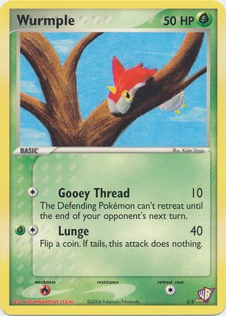 Wurmple (2/5) [Kids WB Promos] | Good Games Cannington