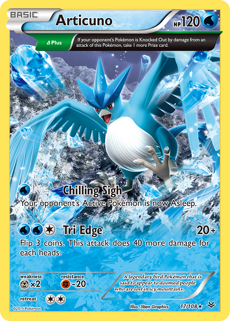 Articuno (17/108) [XY: Roaring Skies] | Good Games Cannington