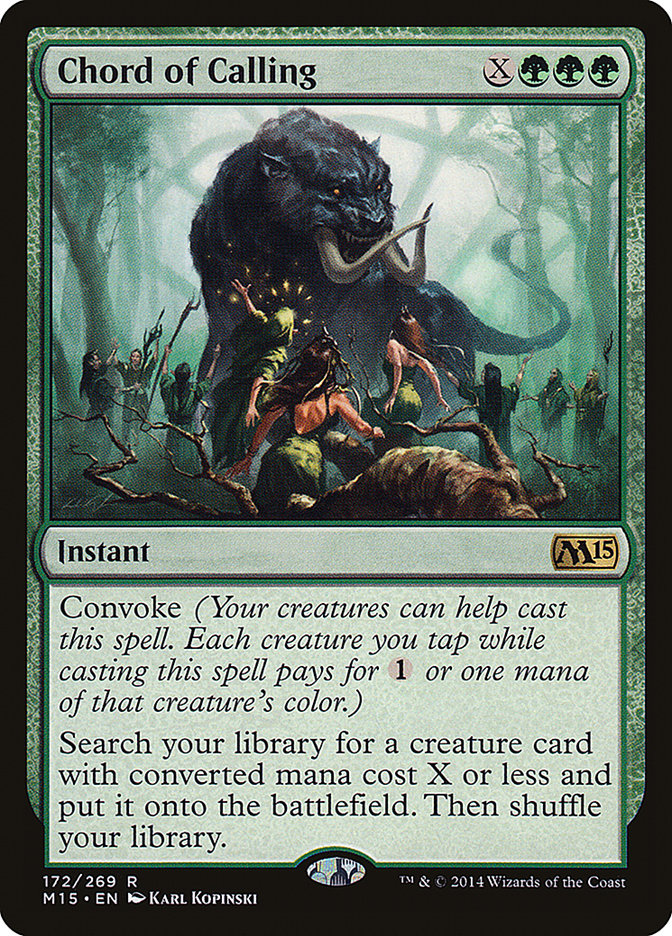 Chord of Calling [Magic 2015] | Good Games Cannington