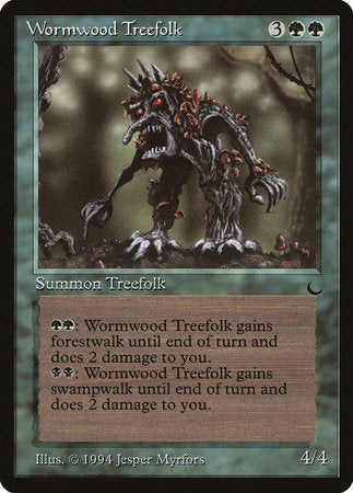 Wormwood Treefolk [The Dark] | Good Games Cannington