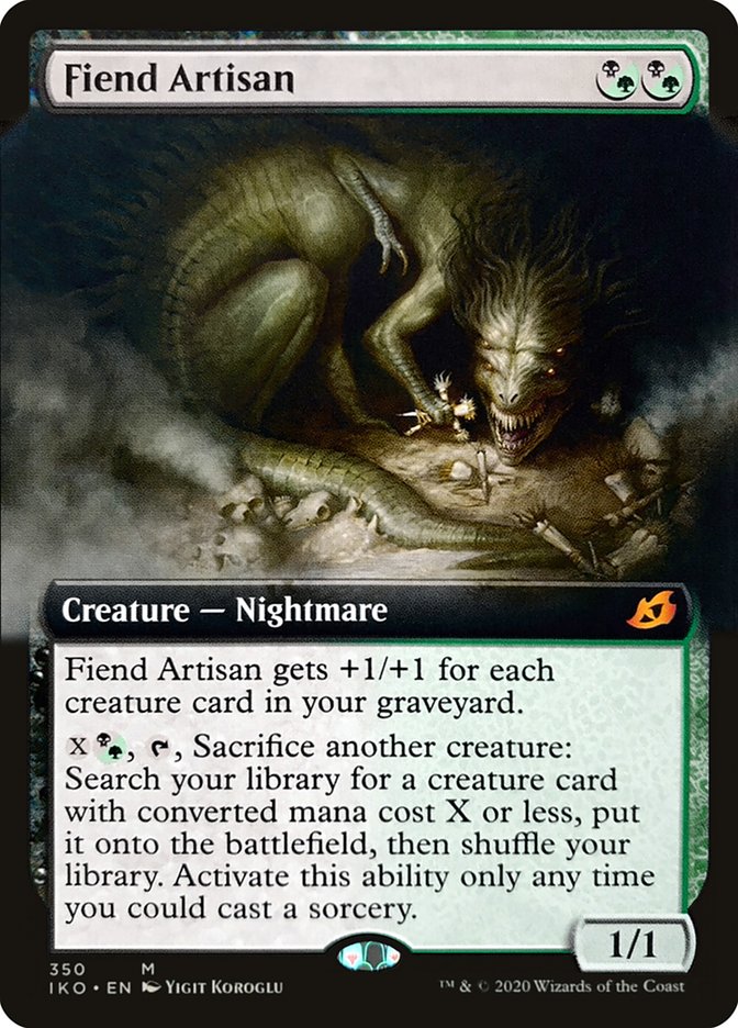 Fiend Artisan (Extended Art) [Ikoria: Lair of Behemoths] | Good Games Cannington