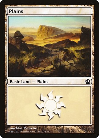 Plains (232) [Theros] | Good Games Cannington