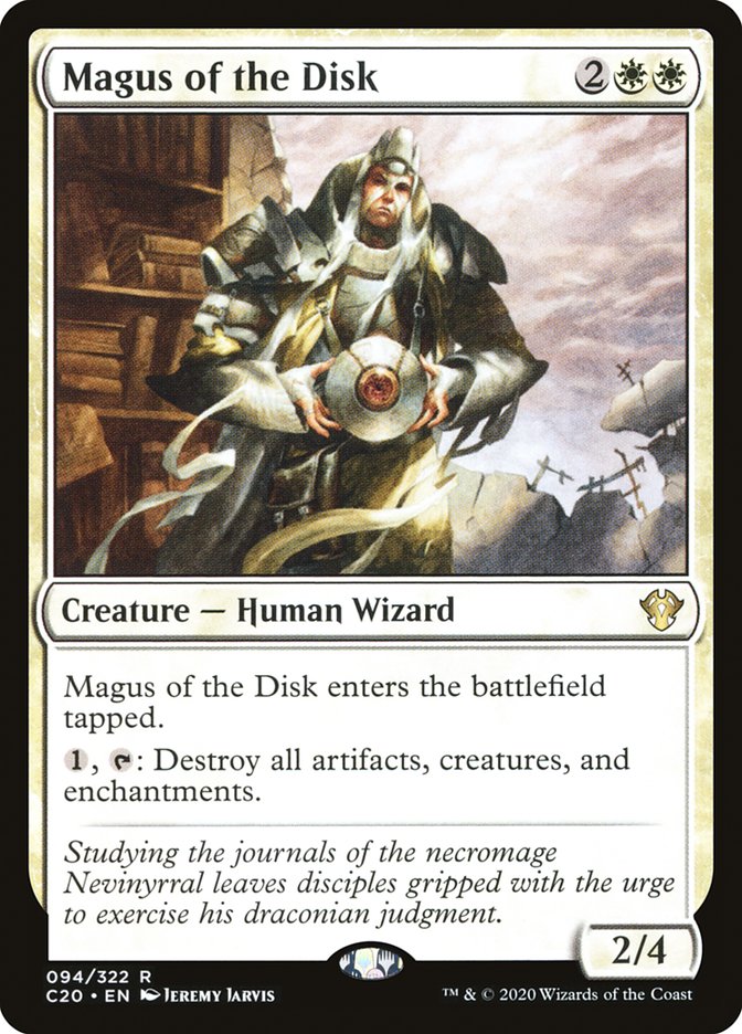 Magus of the Disk [Commander 2020] | Good Games Cannington