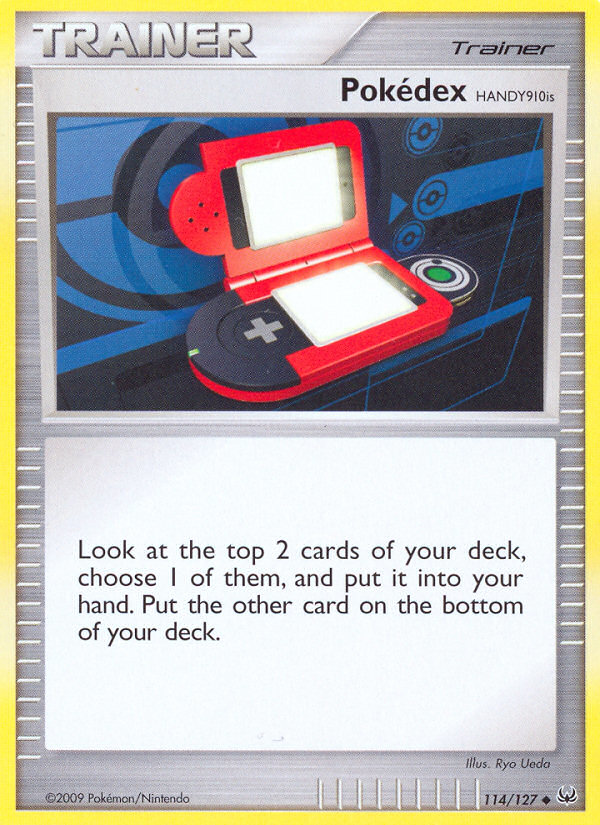 Pokedex HANDY910is (114/127) [Platinum: Base Set] | Good Games Cannington