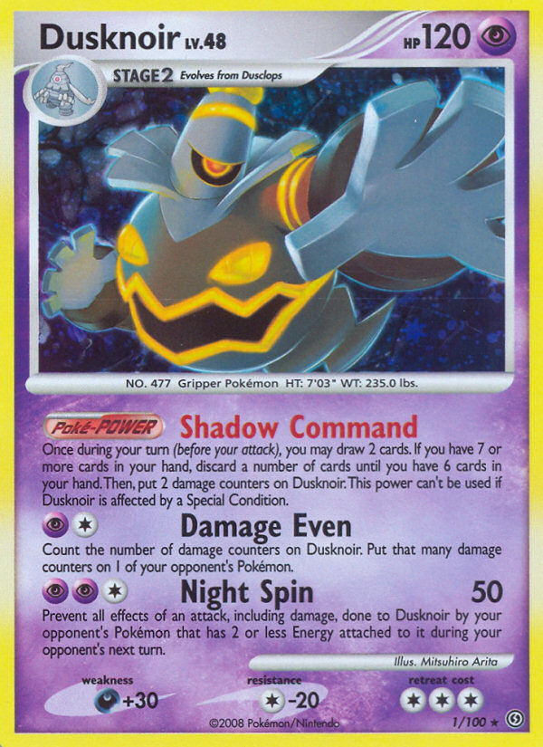 Dusknoir (1/100) [Diamond & Pearl: Stormfront] | Good Games Cannington