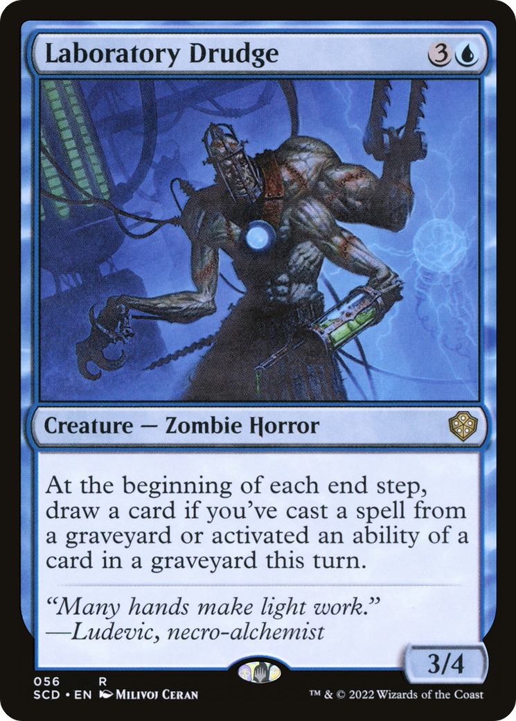 Laboratory Drudge [Starter Commander Decks] | Good Games Cannington