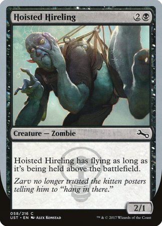 Hoisted Hireling [Unstable] | Good Games Cannington