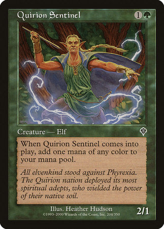 Quirion Sentinel [Invasion] | Good Games Cannington