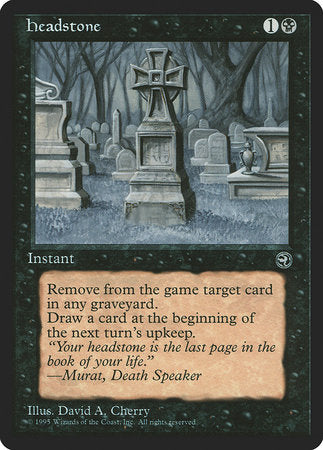 Headstone [Homelands] | Good Games Cannington