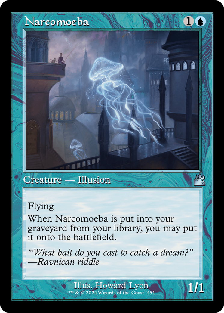 Narcomoeba (Retro Frame) [Ravnica Remastered] | Good Games Cannington