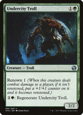 Undercity Troll [Iconic Masters] | Good Games Cannington