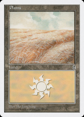 Plains (167) [Portal Three Kingdoms] | Good Games Cannington