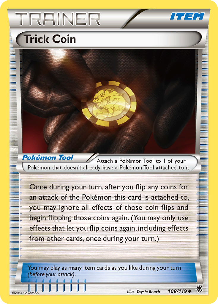 Trick Coin (108/119) [XY: Phantom Forces] | Good Games Cannington