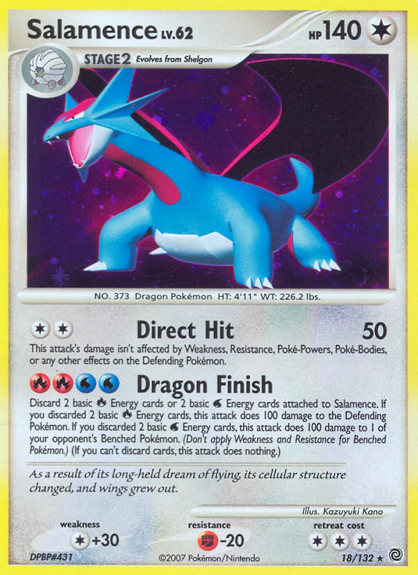 Salamence (18/132) [Diamond & Pearl: Secret Wonders] | Good Games Cannington