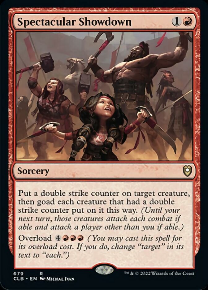 Spectacular Showdown [Commander Legends: Battle for Baldur's Gate] | Good Games Cannington