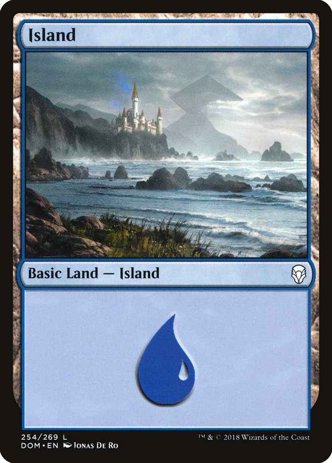 Island (254) [Dominaria] | Good Games Cannington