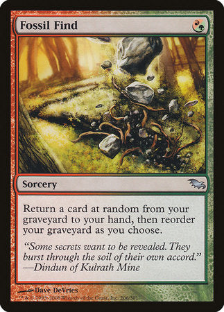 Fossil Find [Shadowmoor] | Good Games Cannington