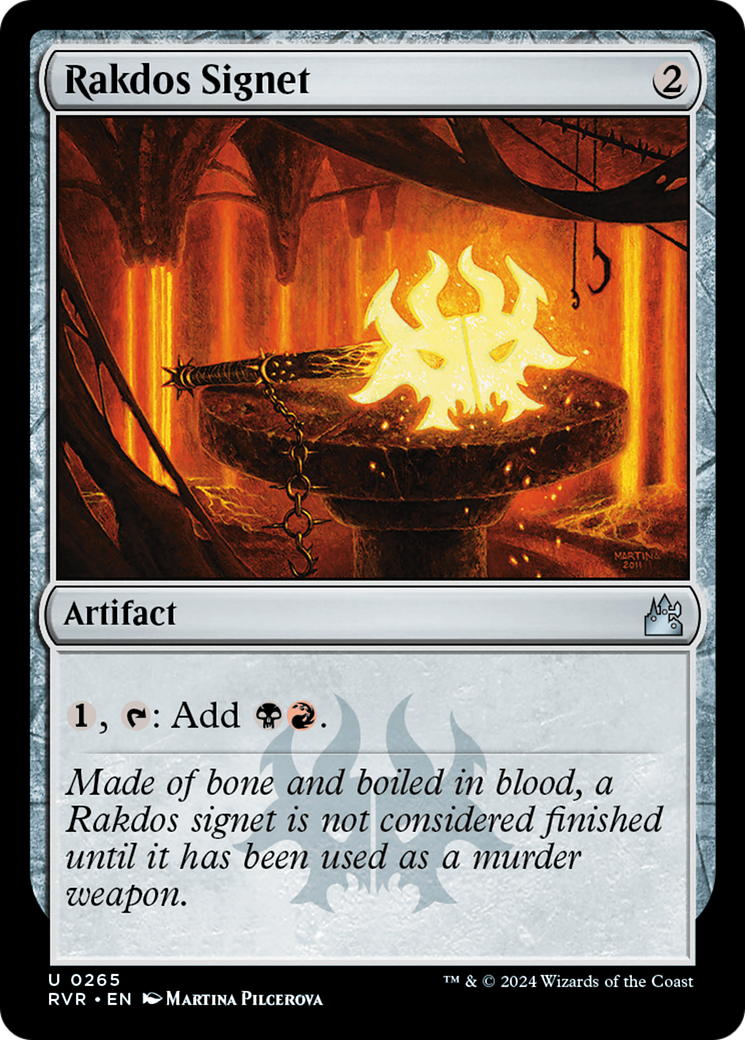 Rakdos Signet [Ravnica Remastered] | Good Games Cannington