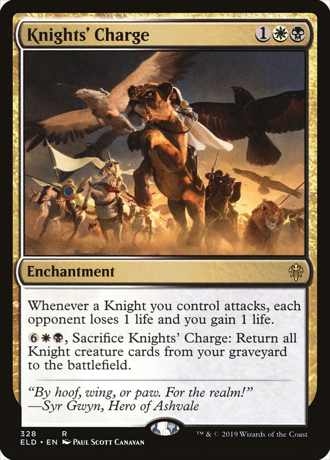 Knights' Charge [Throne of Eldraine] | Good Games Cannington