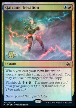 Galvanic Iteration [Innistrad: Midnight Hunt Prerelease Promos] | Good Games Cannington
