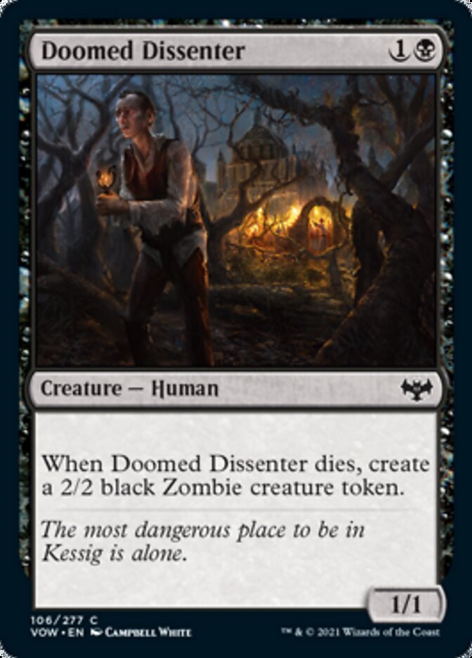 Doomed Dissenter [Innistrad: Crimson Vow] | Good Games Cannington