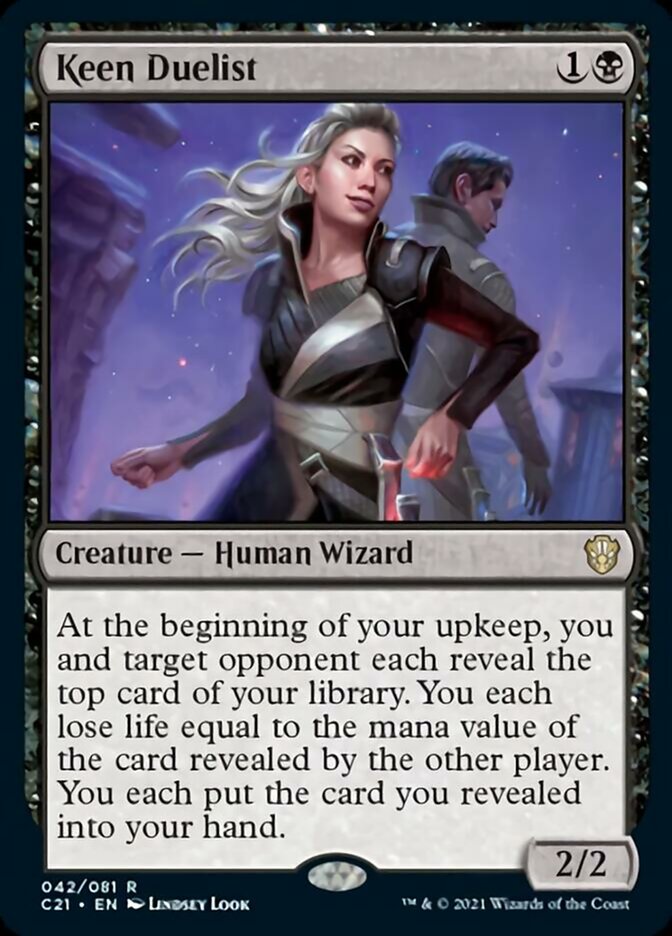 Keen Duelist [Commander 2021] | Good Games Cannington