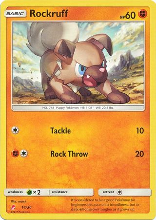 Rockruff (14/30) [Sun & Moon: Trainer Kit - Lycanroc] | Good Games Cannington