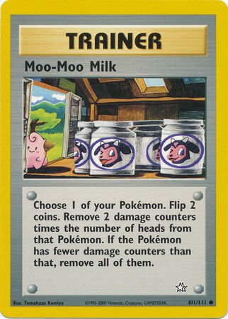 Moo-Moo Milk (101/111) [Neo Genesis Unlimited] | Good Games Cannington