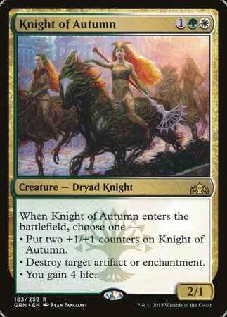 Knight of Autumn [Guilds of Ravnica] | Good Games Cannington