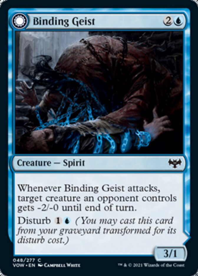 Binding Geist // Spectral Binding [Innistrad: Crimson Vow] | Good Games Cannington