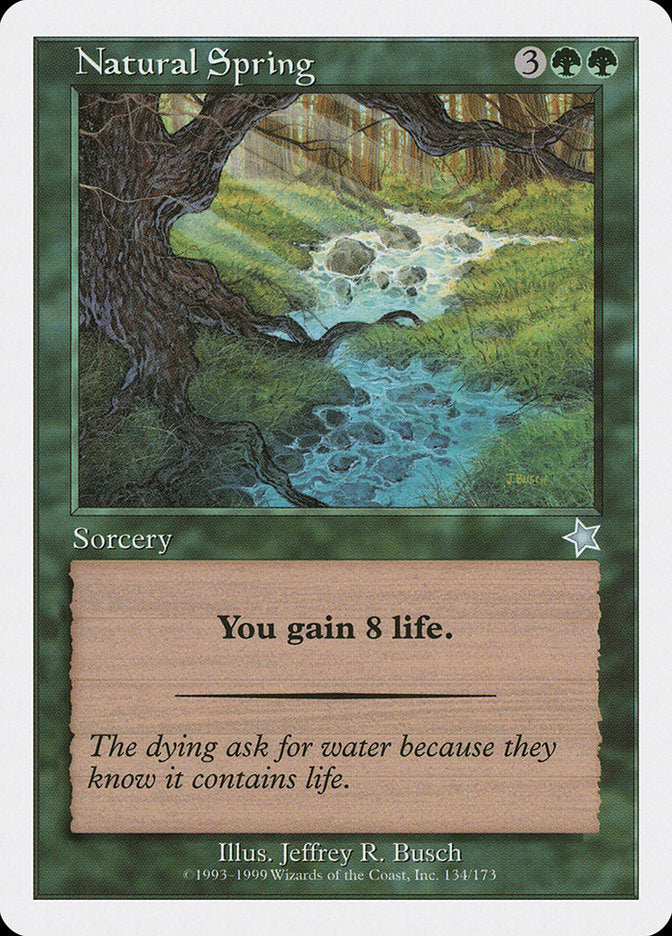 Natural Spring [Starter 1999] | Good Games Cannington