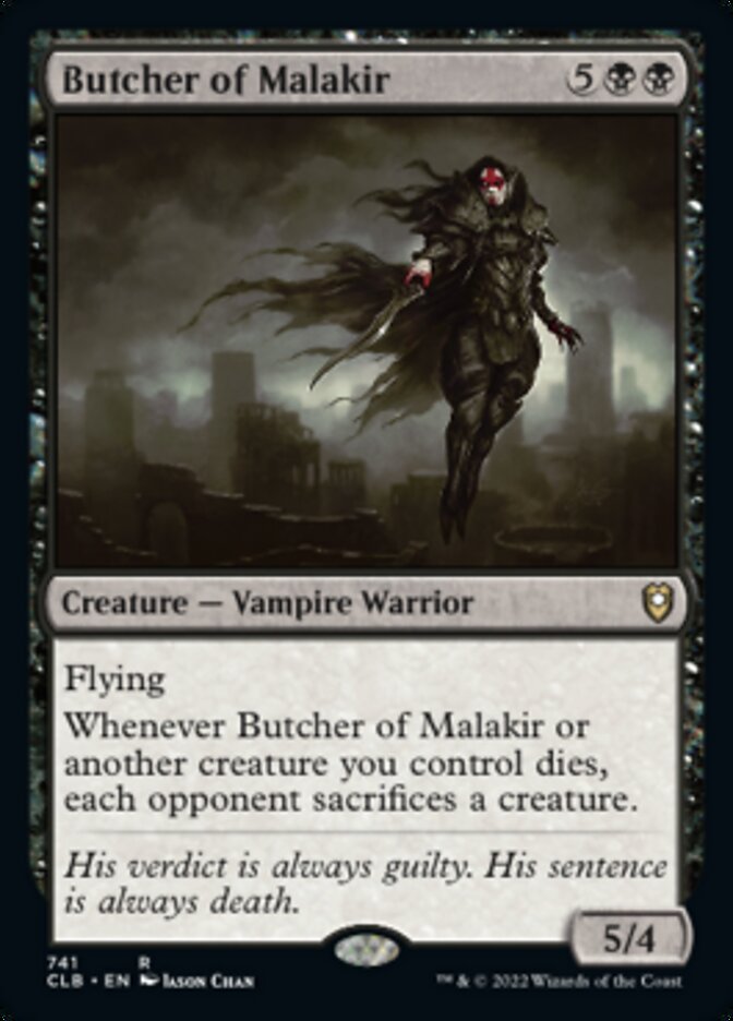 Butcher of Malakir [Commander Legends: Battle for Baldur's Gate] | Good Games Cannington